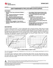 74AVC16373DGGRG4 datasheet.datasheet_page 1