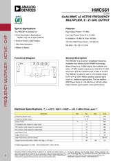 HMC561 datasheet.datasheet_page 1