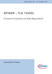 TLE7240SL 数据规格书 1