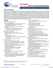 CY8C5466AXI-064 datasheet.datasheet_page 1