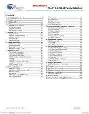 CY8C5466AXI-064 datasheet.datasheet_page 2