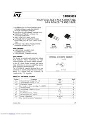 STD83003 datasheet.datasheet_page 1