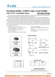 MC74VHC1GT04DFT2 数据规格书 1