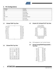 AT28C256F-20FM/883 datasheet.datasheet_page 2