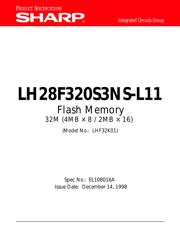 LH28F320S3NS-L11 datasheet.datasheet_page 1