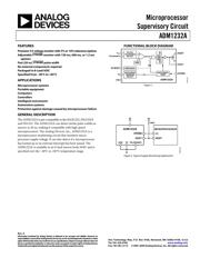 ADM1232AARNZ Datenblatt PDF