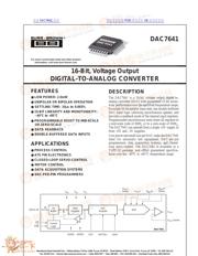 DAC7641 datasheet.datasheet_page 1