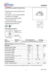 BCR22PNH6433 datasheet.datasheet_page 1