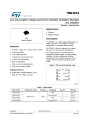 TSM1014IDT 数据规格书 1