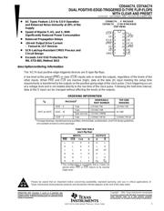 CD74AC74M datasheet.datasheet_page 1