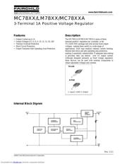 MC7805 datasheet.datasheet_page 1