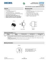 FZT758TA 数据规格书 1