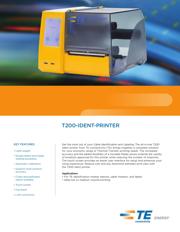 T200-IDENT-PRINTER datasheet.datasheet_page 1