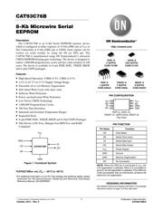 CAT93C76B datasheet.datasheet_page 1