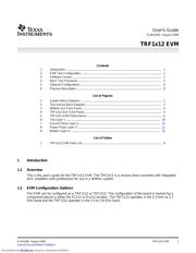 TRF1112EVM datasheet.datasheet_page 1