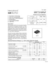 IRF7319PBF Datenblatt PDF