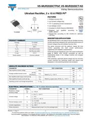 MUR2020CTPBF Datenblatt PDF