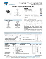 MUR2020CTPBF 数据手册