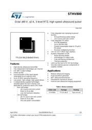 STHV800L datasheet.datasheet_page 1