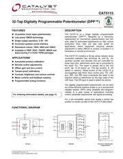 CAT5115VI-50 datasheet.datasheet_page 1