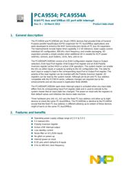 PCA9554PW datasheet.datasheet_page 1