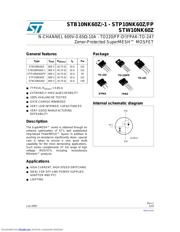 STP10NK60Z/FP datasheet.datasheet_page 1