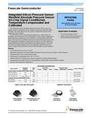 MPX4250AP Datenblatt PDF