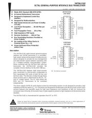 SN75ALS162 数据规格书 1
