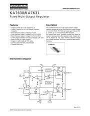 KA7631TS datasheet.datasheet_page 1