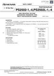 PS2502L-1-E3 datasheet.datasheet_page 1