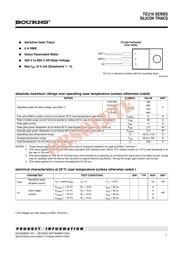 TIC216M-S Datenblatt PDF