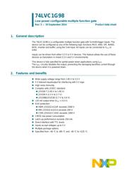 74LVC1G98GF,132 datasheet.datasheet_page 1