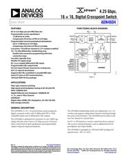 ADN4604ASVZ 数据规格书 1
