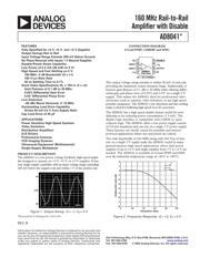 AD8041ANZ datasheet.datasheet_page 1