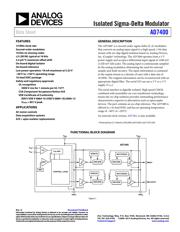 AD7400YRWZ Datenblatt PDF
