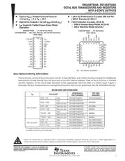 SN74ABT646ADWG4 数据规格书 1