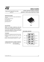 DALC112S1 数据规格书 1