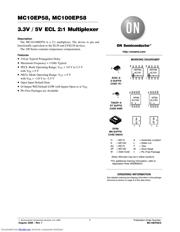 MC100EP58DTR2 数据规格书 1