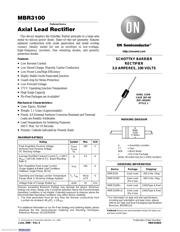 MBR3100G Datenblatt PDF