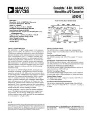 AD9240ASZ datasheet.datasheet_page 1