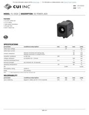 PJ-050A datasheet.datasheet_page 1