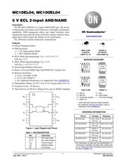 MC10EL04D 数据规格书 1