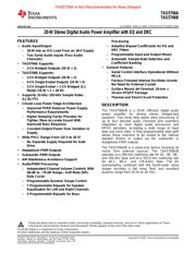 TAS5706APAP datasheet.datasheet_page 1