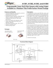 A1383 datasheet.datasheet_page 1