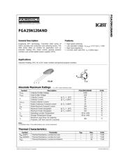 FGA25N120ANDTU datasheet.datasheet_page 1