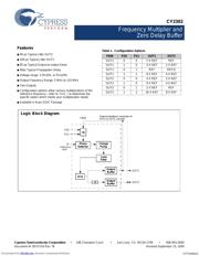 CY2302SI-1 datasheet.datasheet_page 1