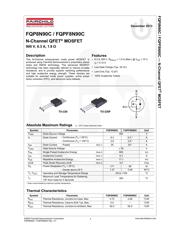 FQPF8N90C datasheet.datasheet_page 1