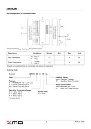 U6264BDK07LL 数据规格书 6