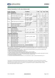 AON6812 数据规格书 2