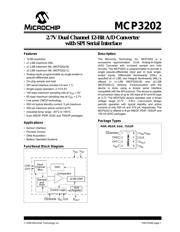MCP3202-CI/SN Datenblatt PDF